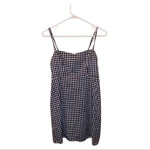 Brandy Melville B&W Gingham Minidress Size 2/4